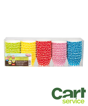 BLISTER 150 CAPSULAS CUPCAKE TOPOS PAQUETE 150uds.