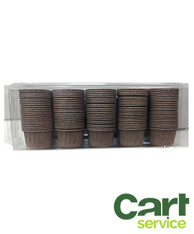 BLISTER CAPSULAS E66-40 MARRON PAQUETE 115uds.