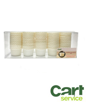BLISTER CAPSULAS E66-40 BLANCAS PAQUETE 115uds.