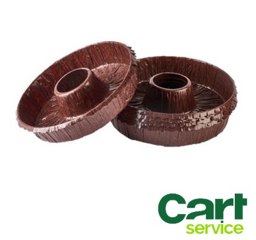 MOLDE PARA HORNO SAVARINA FORNARINA MBC172 MARRON CAJA 700uds.