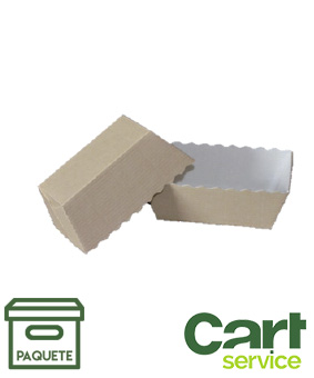 EASYBAKE 80X40X40 BEIG PAQ 135 PAQUETE 135uds.