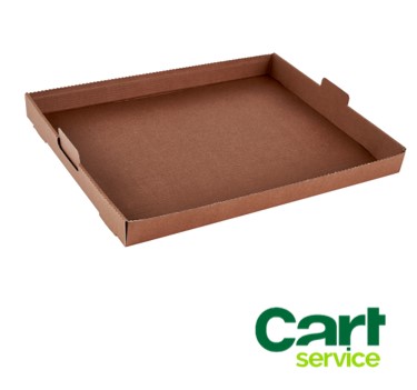 MOLDE FUSTELLATO 280X370X50 MARRON CAJA 180uds.