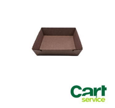 EASY BAKE 150X140X37 MARRON CAJA 360uds.