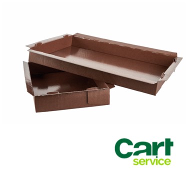 MOLDE FUSTELLATO 200X300X45 MARRON CAJA 200uds.