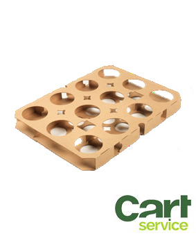 PLACA PARA 12 TULIP CUPS 3X4 DOBLE CARA CAJA 50uds.