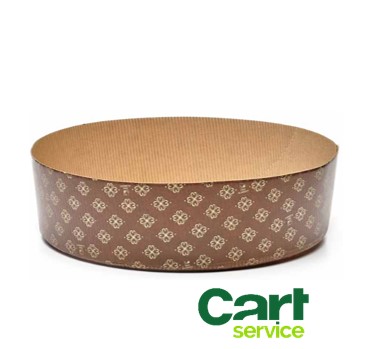 MOLDE PARA PANETTONE BAJO M275 2000GR  CAJA 200uds.