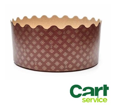 MOLDE PARA PANETTONE BAJO M300 3000GR  PAQ 5 PAQUETE 5uds.