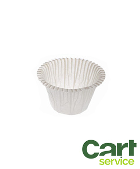 PBA 30 CAPSULA BLANCA BORDE REDONDEADO CAJA 12000uds.