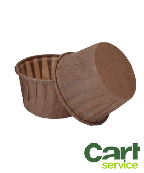 E66 40 CAPSULA MARRON BORDE REFORZADO CAJA 4140uds.