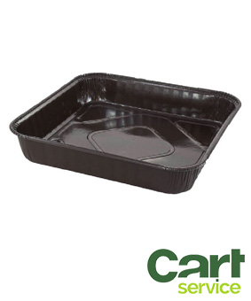MOLDE ECOS OPTIMA CUADRADO 175x175x32 5mm 290GR  CAJA 1000uds.