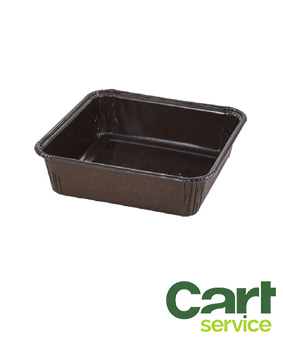 MOLDE ECOS OPTIMA CUADRADO 100x100x30mm 155GR  CAJA 560uds.
