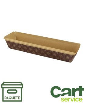 MOLDE PLUM CAKE PM260 PAQ  50 PAQUETE 50uds.