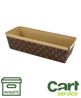 MOLDE PLUM CAKE PM238 PAQ  60 PAQUETE 60uds.