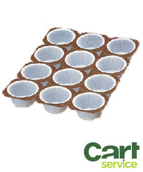 NTS 2 PLACA MUFFIN 12CAP 60GRS 3x2 CAJA 125uds.