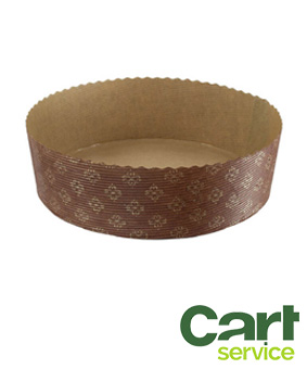 MOLDE PARA PANETTONE BAJO M200 750GR  CAJA 480uds.
