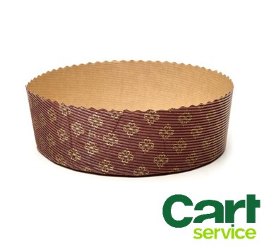 MOLDE PARA PANETTONE BAJO M220 1000GR  CAJA 480uds.