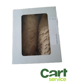 BLISTER 200 TULIP CUPS 140 50 KRAFT PAQUETE 200uds.