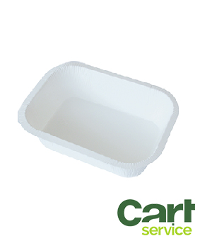 SIS BANDEJA BLANCA MICROONDAS 350CC CAJA 840uds.