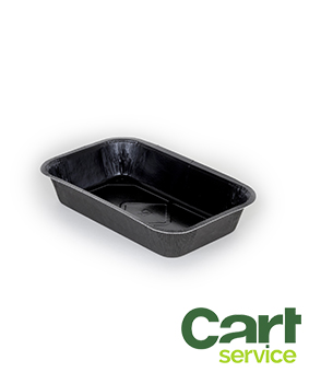 SIS BANDEJA BLANCA MICROONDAS 600CC CAJA 600uds.