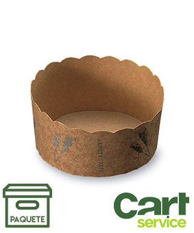 TEM M521 BAKING CUP TRIGO 65X35 PAQUETE 100uds.