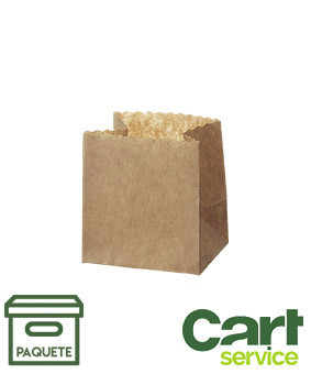 TEM BOLSAS POTBELLY KRAFT 50x45x50 PAQUETE 50uds.