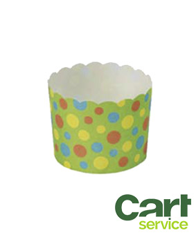 TEM MS8803 PET VERDE TOPOS 59x50 CAJA 2000uds.