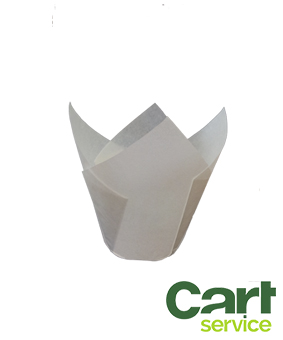 CAPSULA TULIP CUP 110 35 BLANCA CAJA 3600uds.