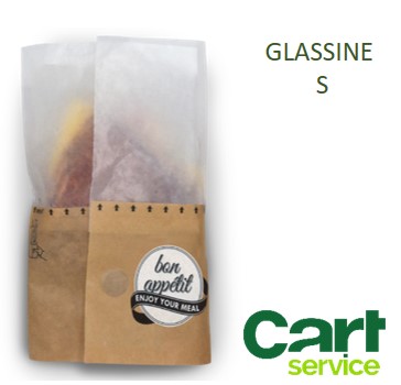 SNACK BAG   FIFTY FIFTY GLASSINE   S   CAJA 1000uds.