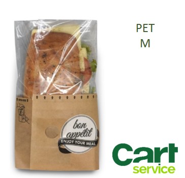 SNACK BAG   FIFTY FIFTY PET   M   CAJA 1000uds.